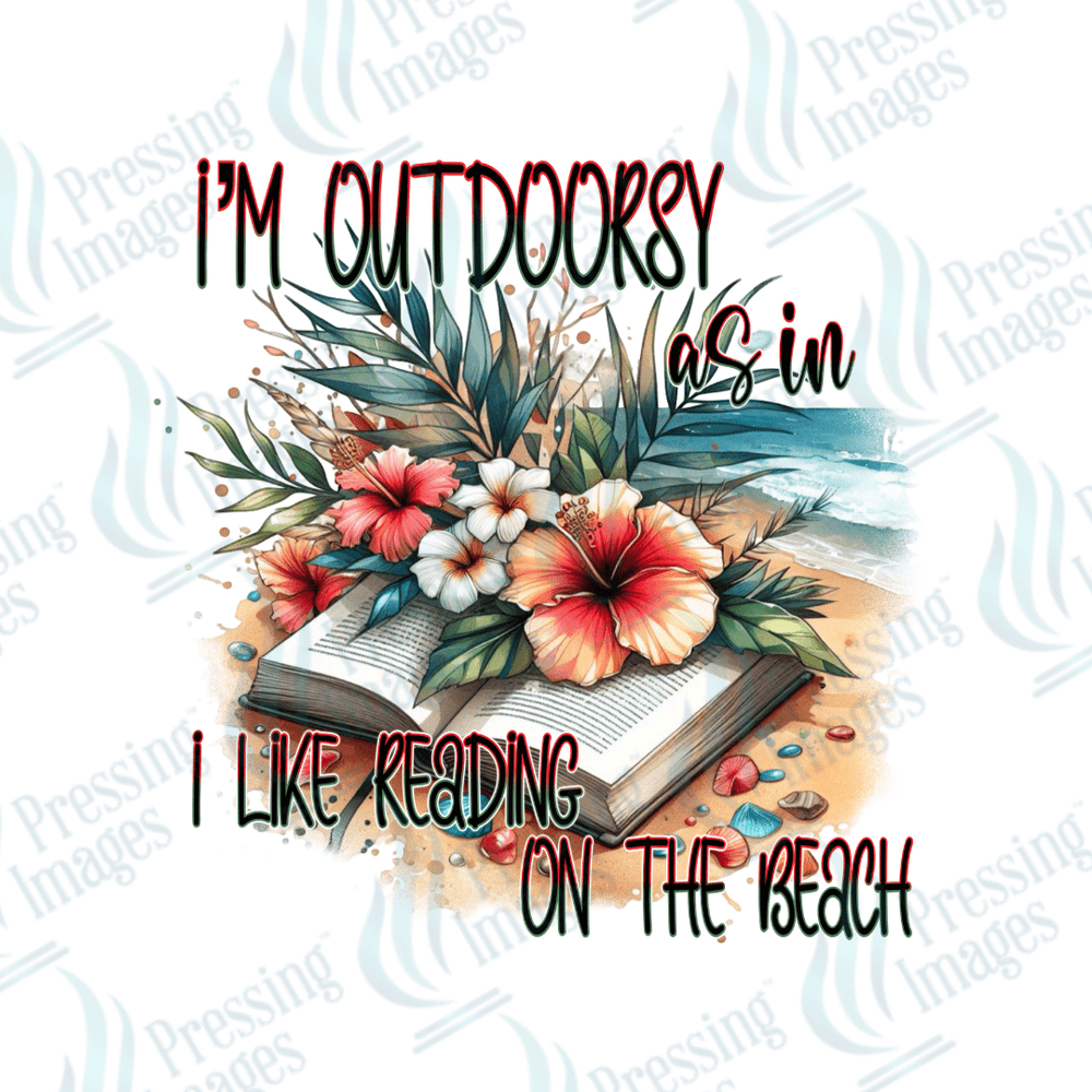 DTF 2885 I'm outdoorsy - Pressing Images