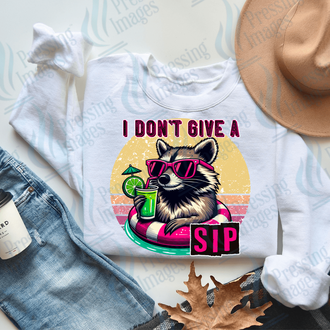 DTF 2893 I don't give a sip - Pressing Images