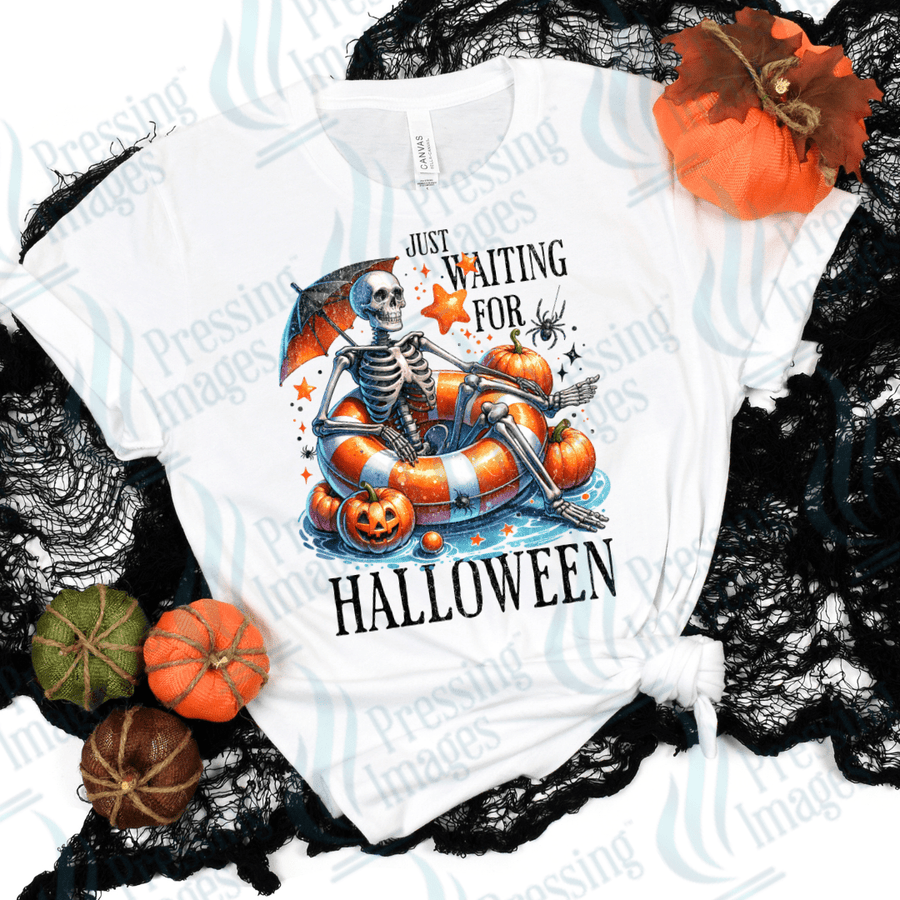 DTF 2909 Just waiting for Halloween - Pressing Images