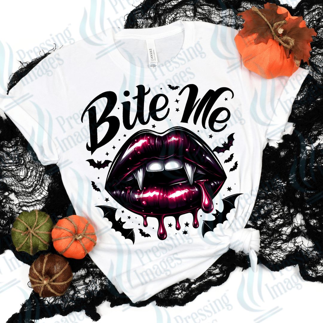 DTF 2925 Bite me - Pressing Images