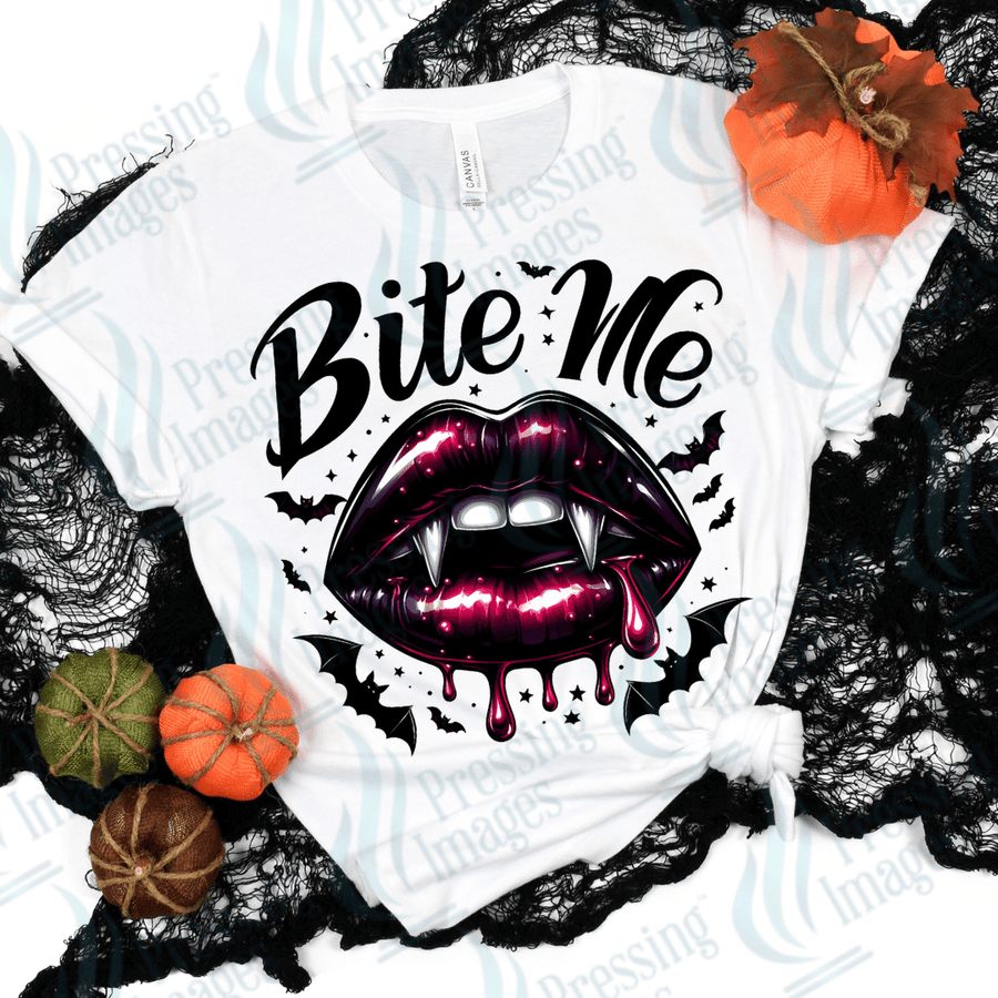 DTF 2925 Bite me - Pressing Images