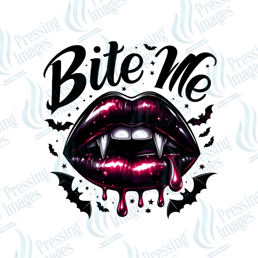 DTF 2925 Bite me - Pressing Images