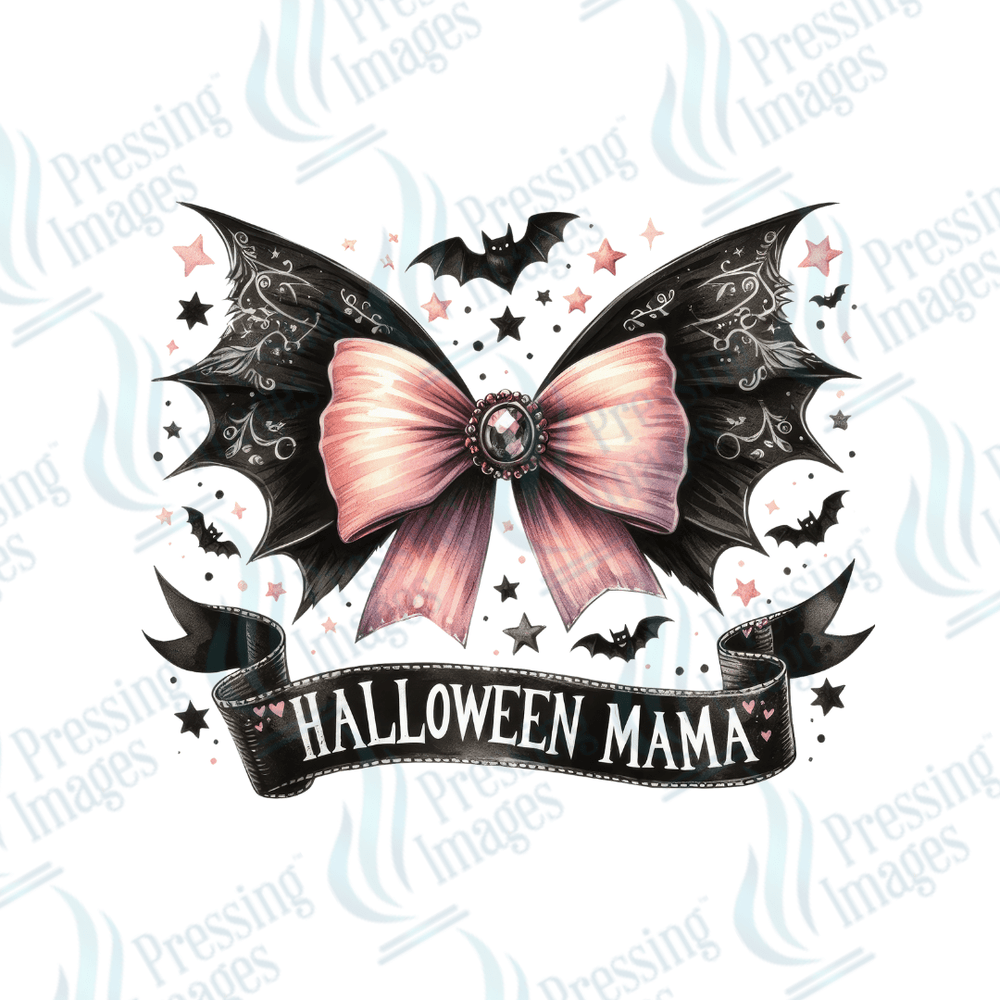 DTF 2927 Halloween Mama - Pressing Images