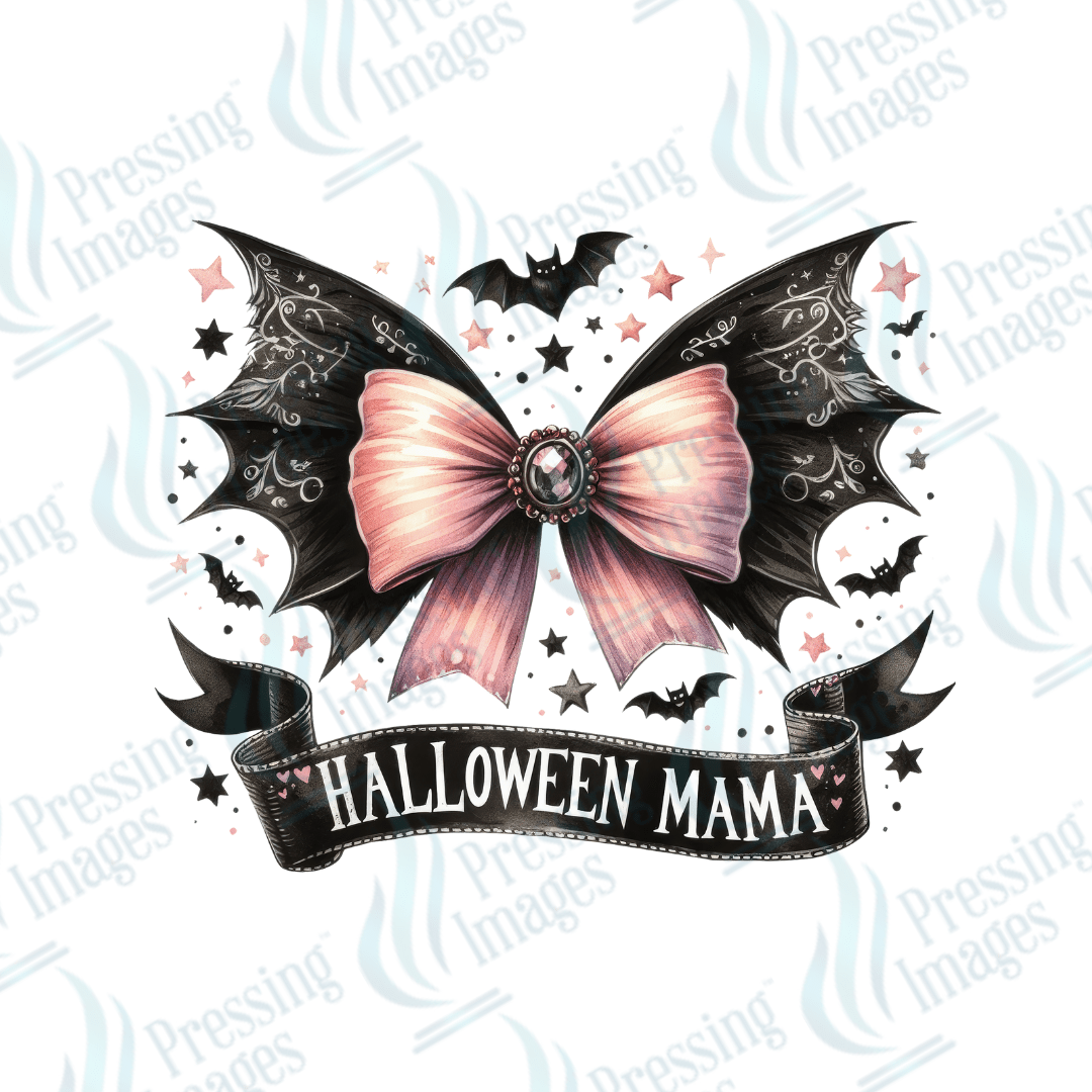 DTF 2927 Halloween Mama - Pressing Images