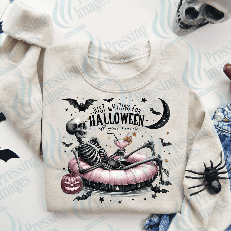 DTF 2931 Just waiting for Halloween - Pressing Images