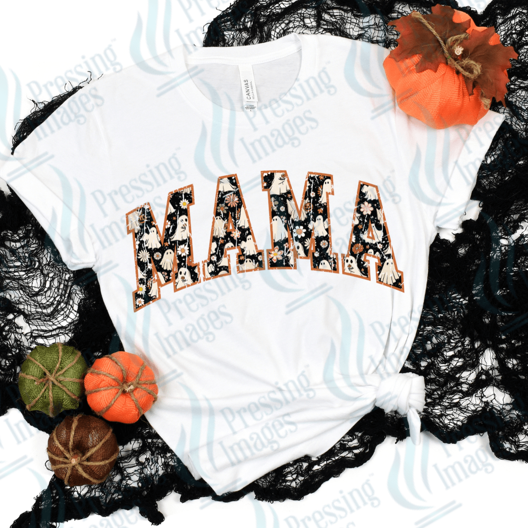 DTF 2932 Mama Halloween - Pressing Images