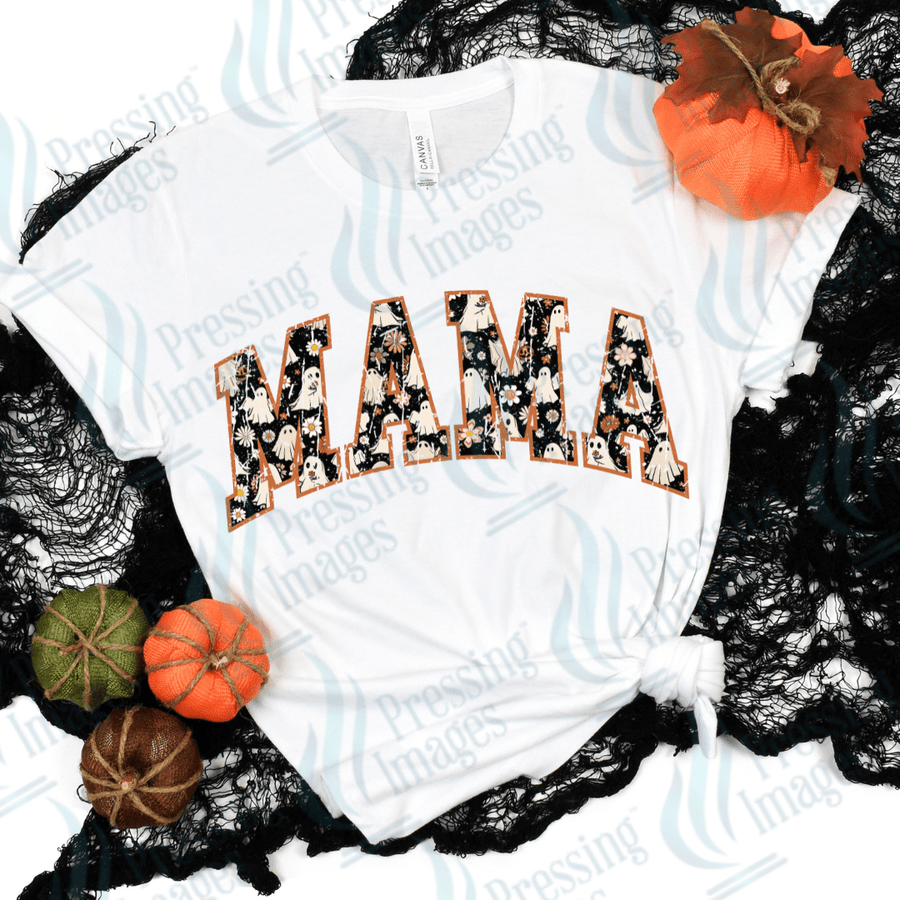 DTF 2932 Mama Halloween - Pressing Images