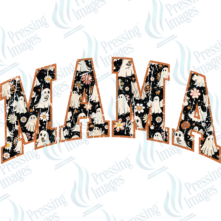 DTF 2932 Mama Halloween - Pressing Images