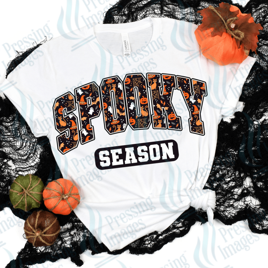 DTF 2936 Varsity spooky season - Pressing Images
