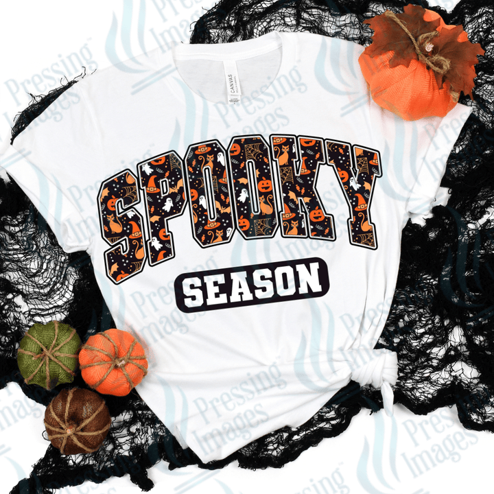 DTF 2936 Varsity spooky season - Pressing Images
