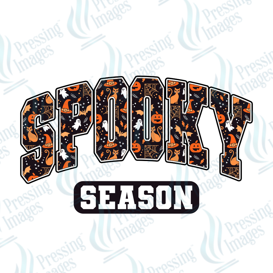 DTF 2936 Varsity spooky season - Pressing Images