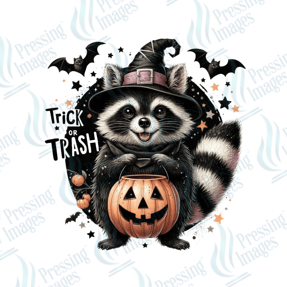 DTF 2938 Trick or Trash - Pressing Images