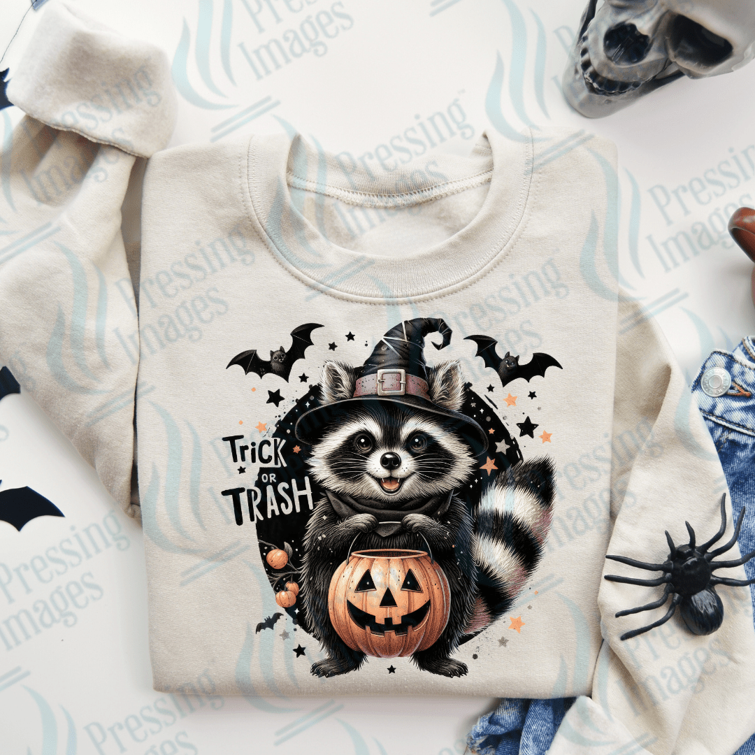 DTF 2938 Trick or Trash - Pressing Images