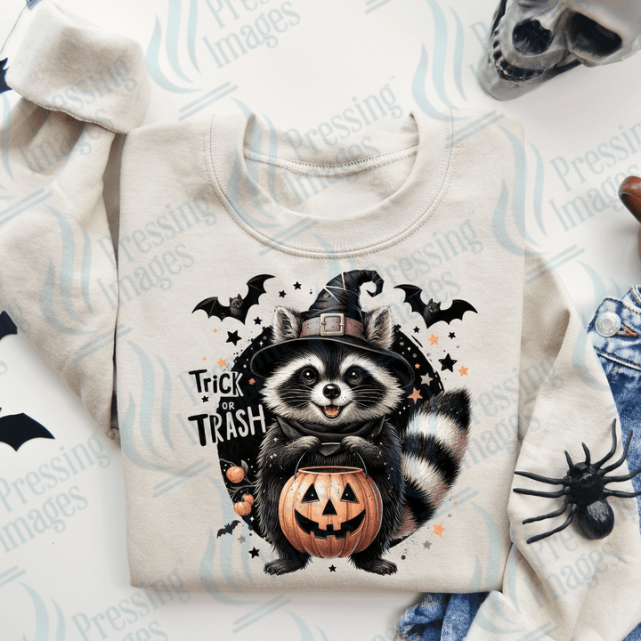 DTF 2938 Trick or Trash - Pressing Images