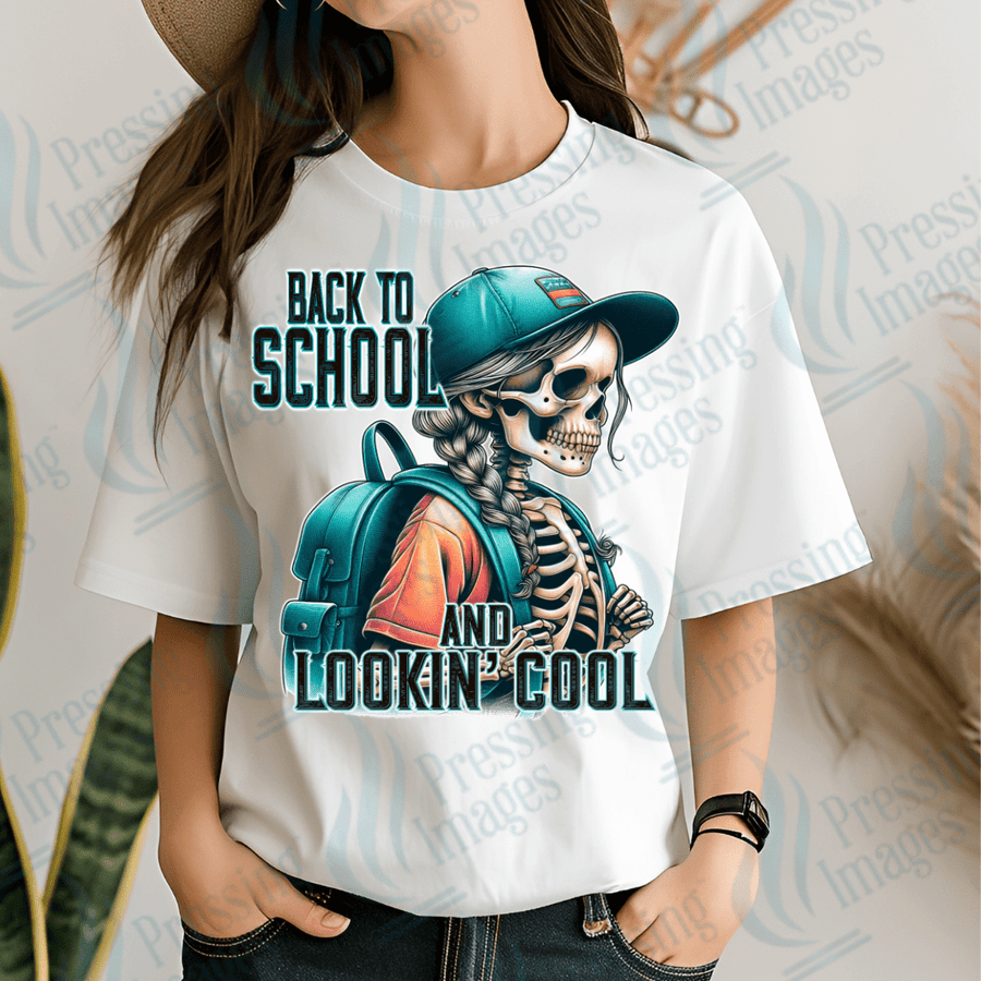 DTF 2958 Back to school and looking cool - Pressing Images