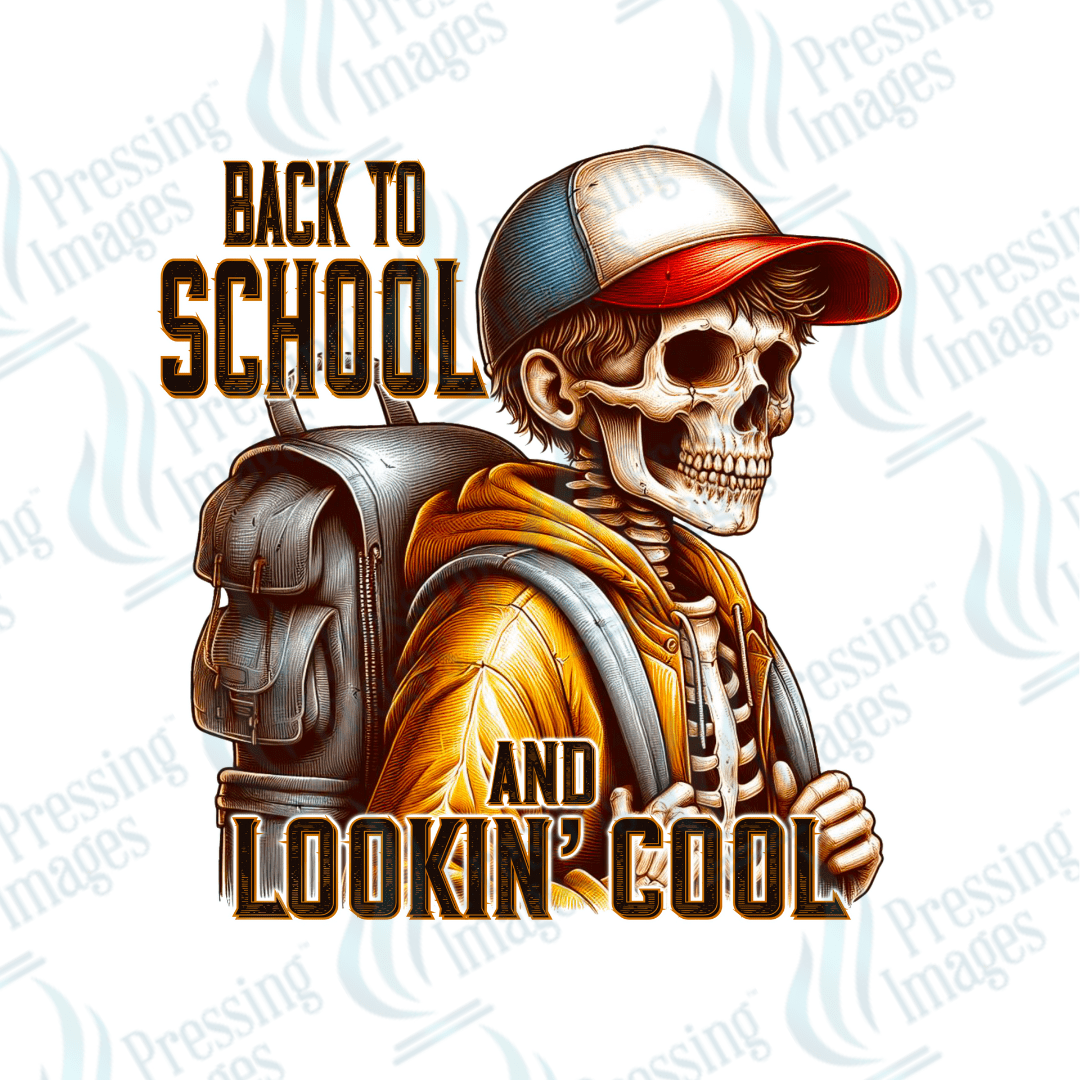 DTF 2958 Back to school and looking cool - Pressing Images
