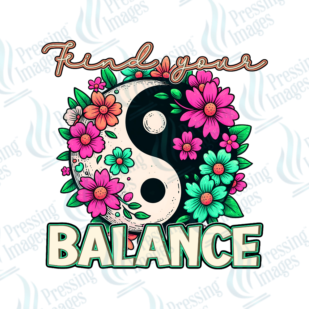 DTF 2967 Kindness balance - Pressing Images