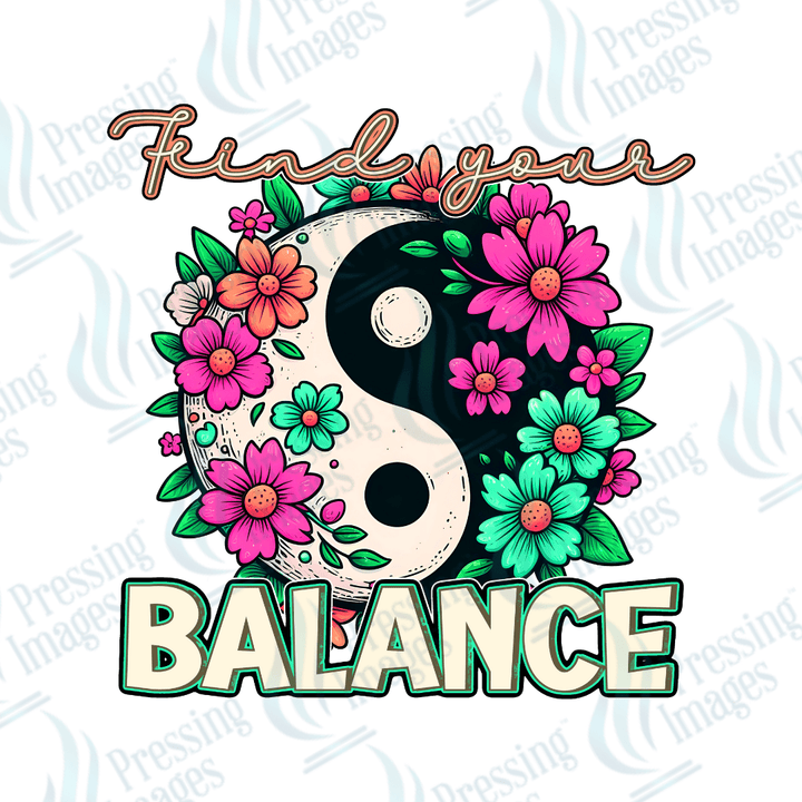 DTF 2967 Kindness balance - Pressing Images