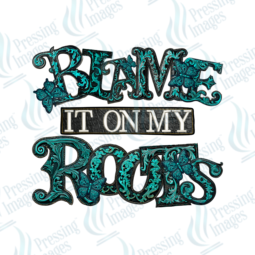 DTF 2981 Blame it on my roots - Pressing Images