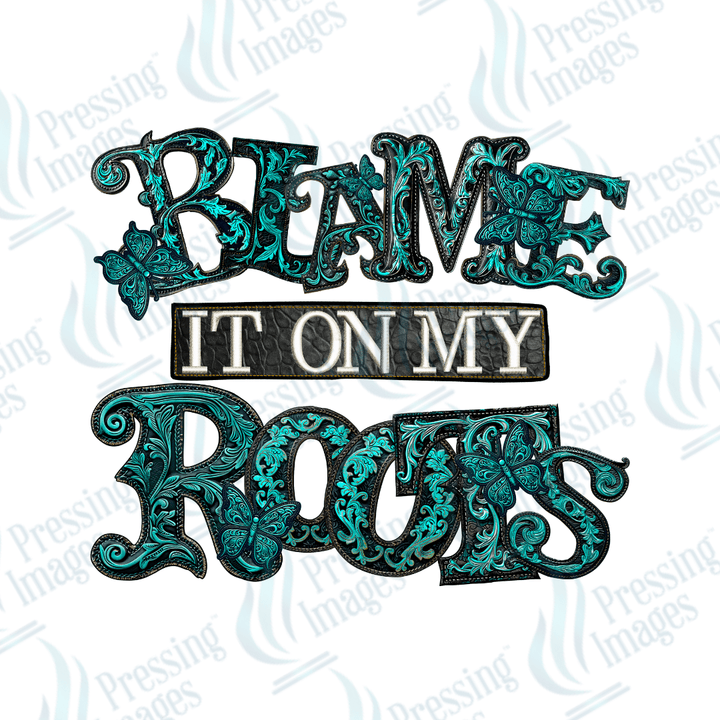 DTF 2981 Blame it on my roots - Pressing Images