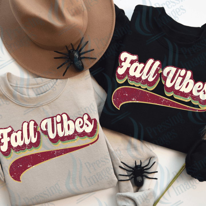 DTF 2994 Retro fall vibes - Pressing Images