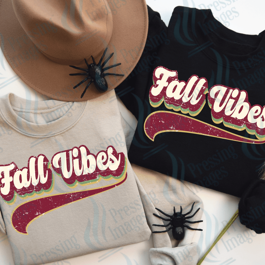 DTF 2994 Retro fall vibes - Pressing Images