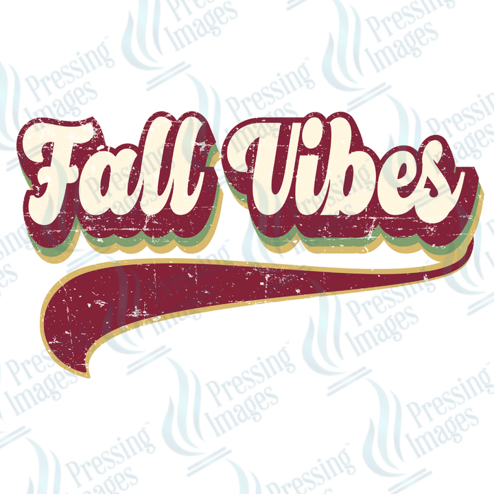 DTF 2994 Retro fall vibes - Pressing Images