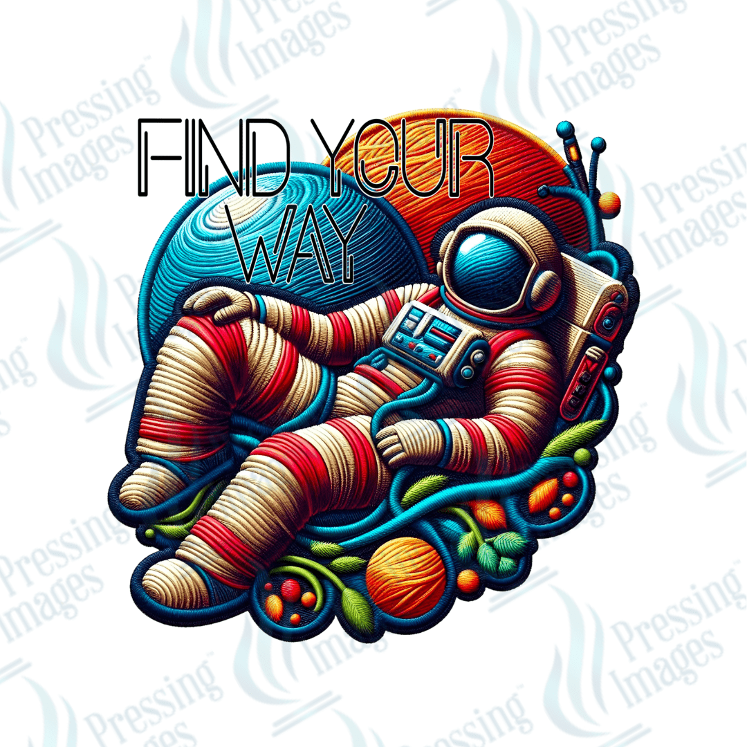 DTF 3001 Find your way - Pressing Images