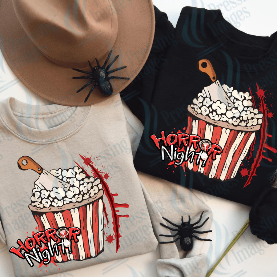 DTF 3005 Horror night Popcorn - Pressing Images