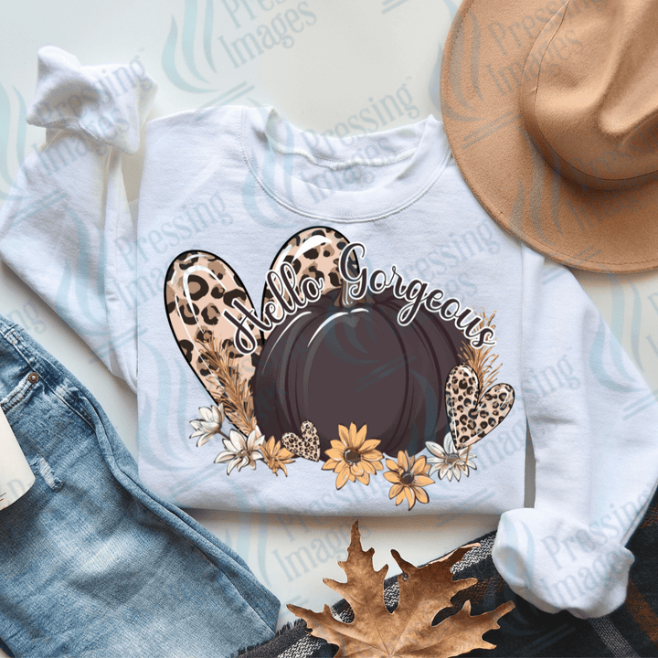 DTF 3008 Hello gorgeous - Pressing Images