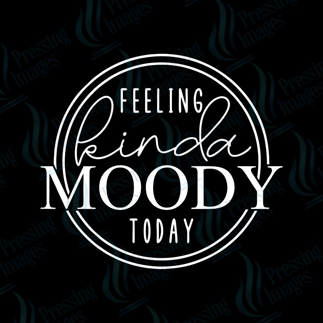 DTF 3013 Feeling Kinda moody today - Pressing Images