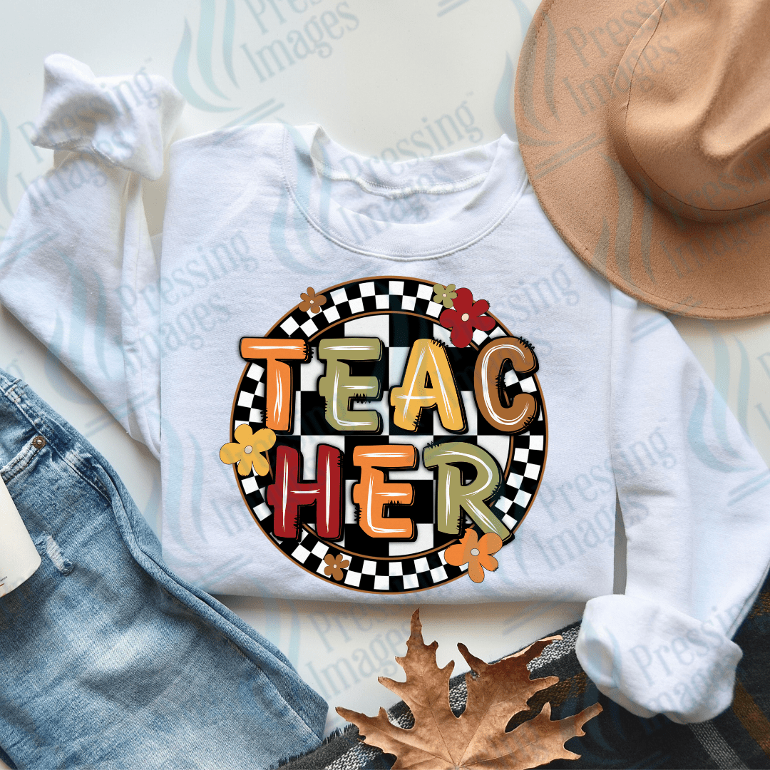 Teacher transfer - DTF, UV DTF, sublimation and vinyl | Pressing Images