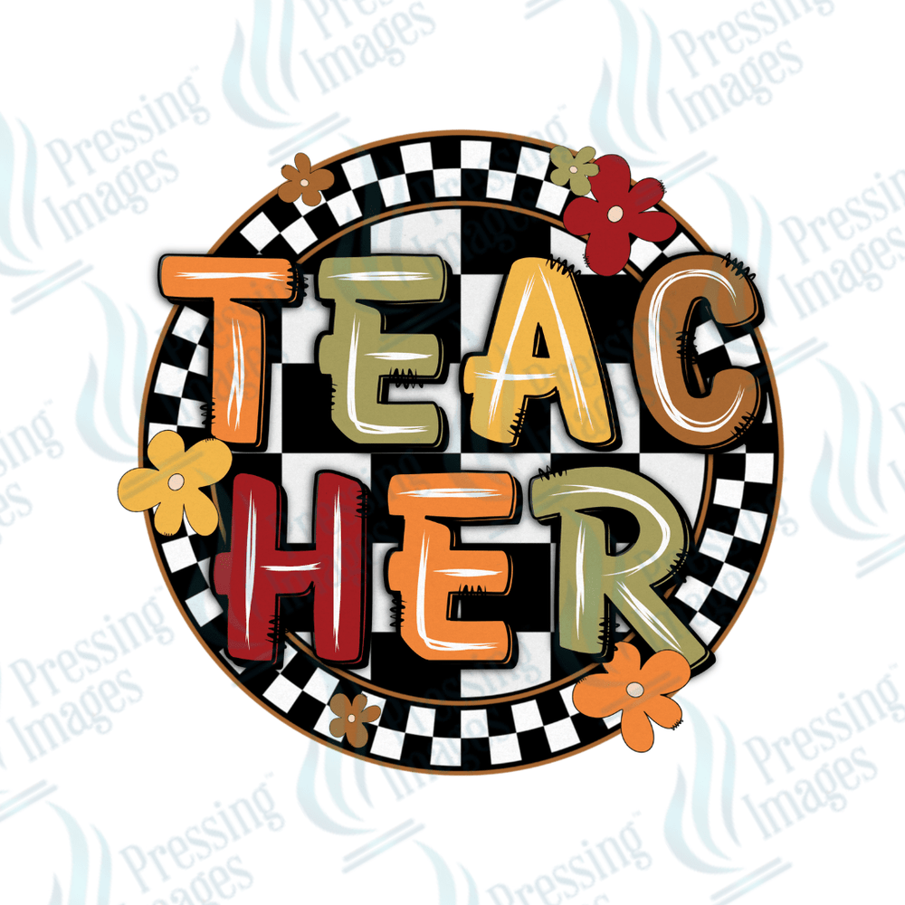 DTF 3024 Teacher - Pressing Images