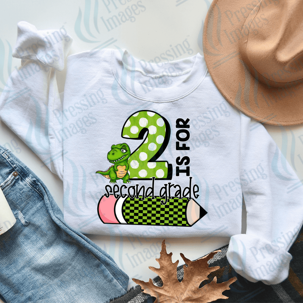 DTF 3042 2 is for second grade - Pressing Images