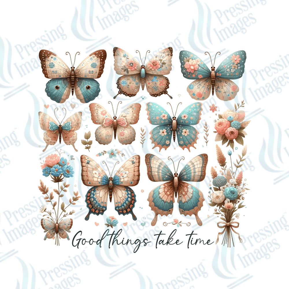 DTF 3046 Good things take time - Pressing Images