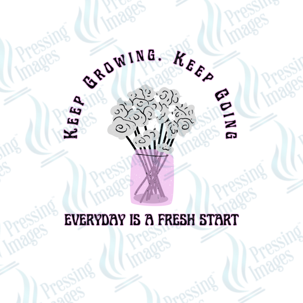 DTF 3053 Keep growing - Pressing Images