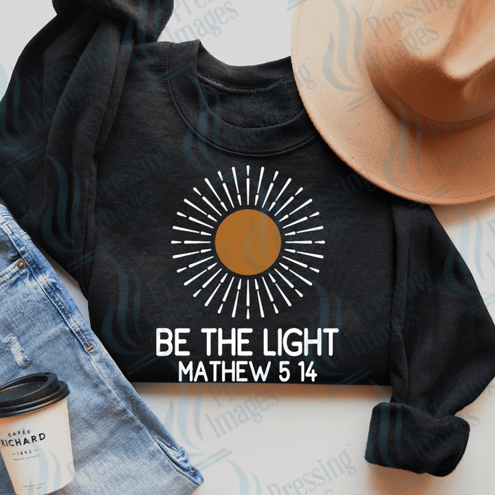 DTF 3054 Be the light - Pressing Images