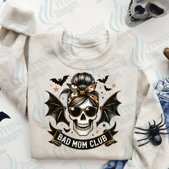 DTF 3071 Bad mom's club - Pressing Images