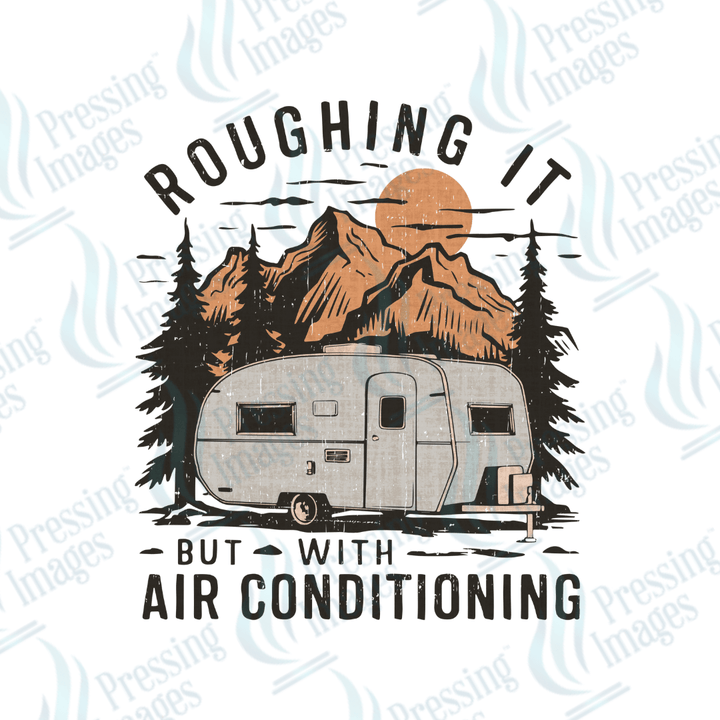 DTF 3091 Roughing it - Pressing Images