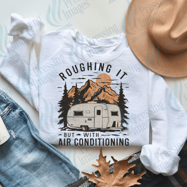 DTF 3091 Roughing it - Pressing Images