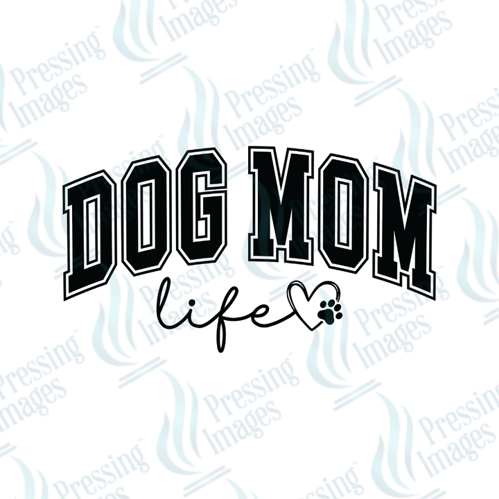 DTF 3093 Dog mom - Pressing Images
