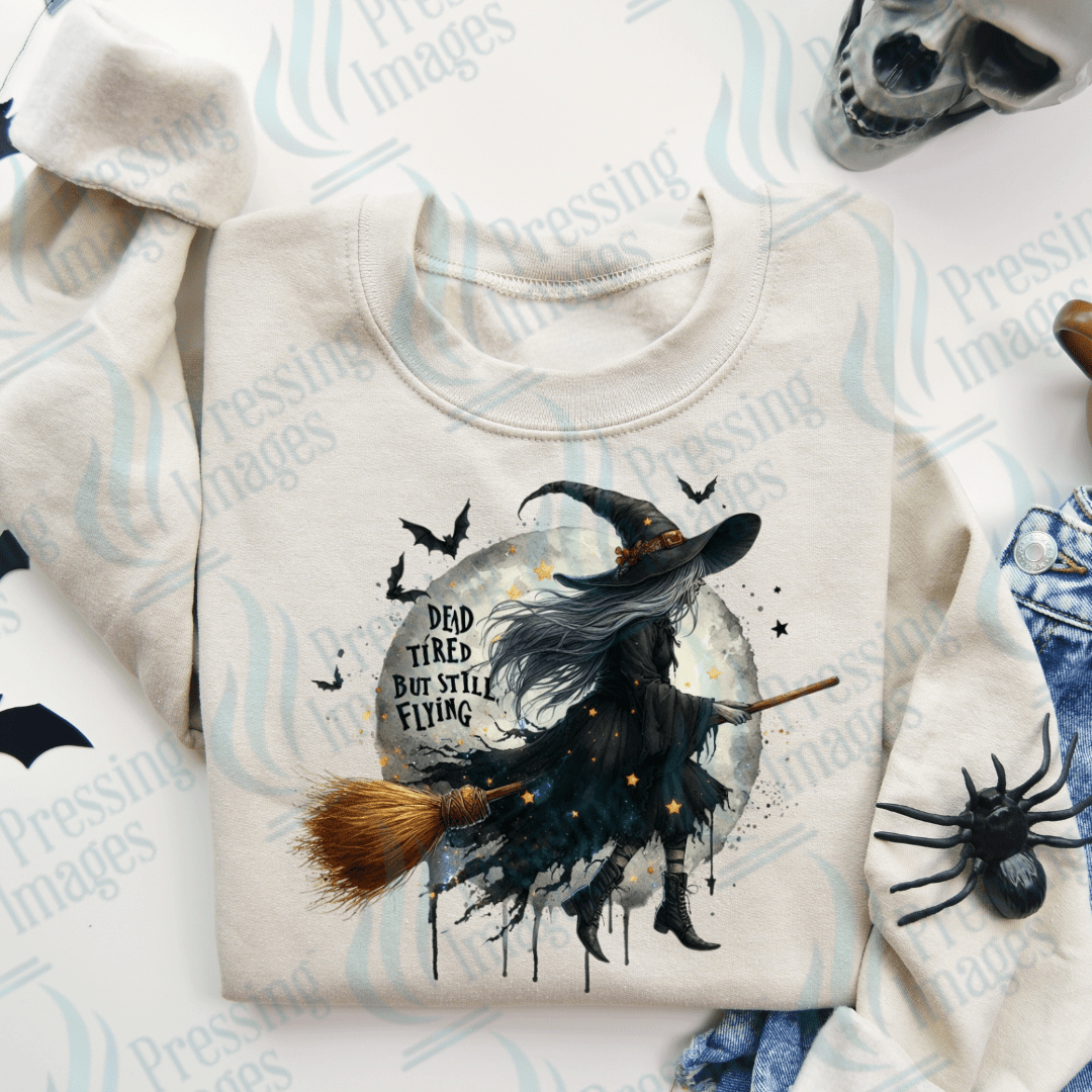 DTF 3118 Dead tired but still flying - Pressing Images