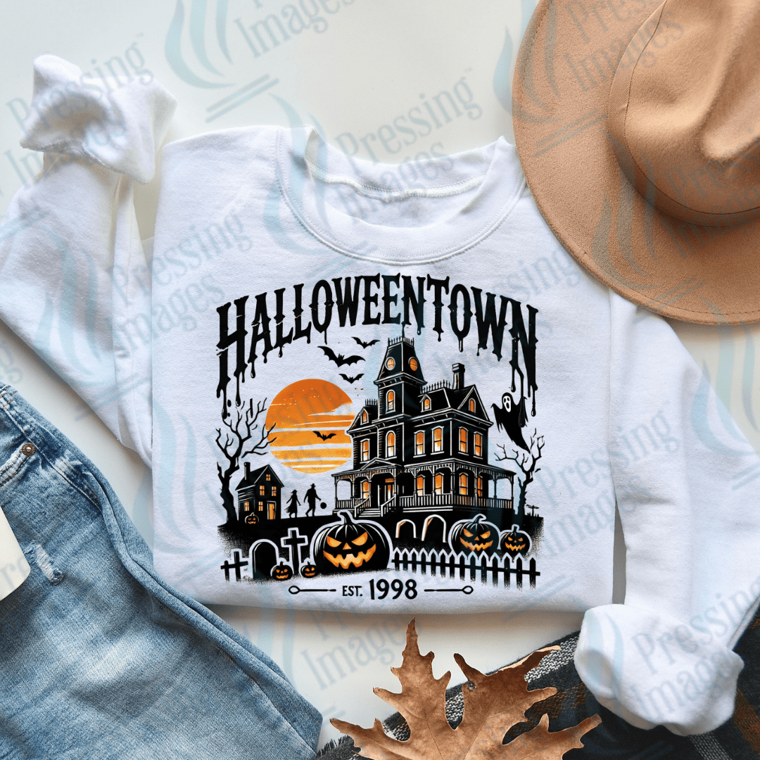 DTF 3129 Halloween town - Pressing Images