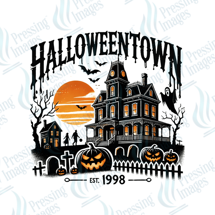 DTF 3129 Halloween town - Pressing Images