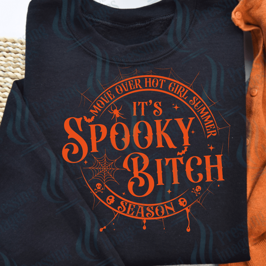 DTF 3136 Spooky bitch - Pressing Images