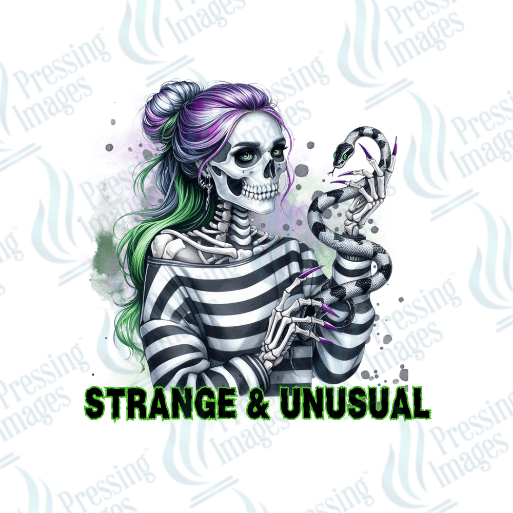 DTF 3141 Strange and unusual - Pressing Images