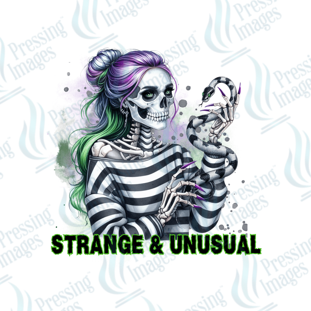 DTF 3141 Strange and unusual - Pressing Images