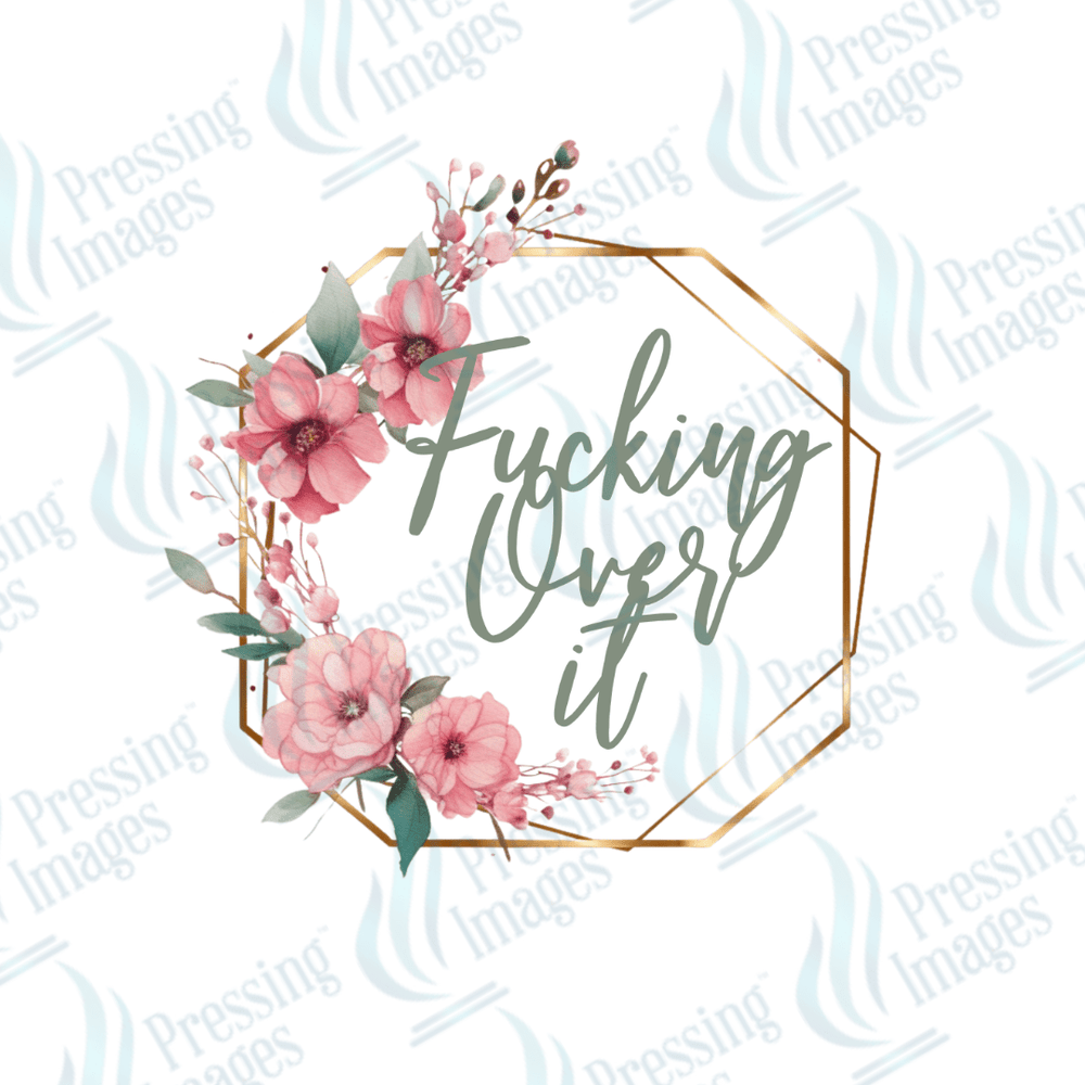 DTF 3149 Fucking over it - Pressing Images