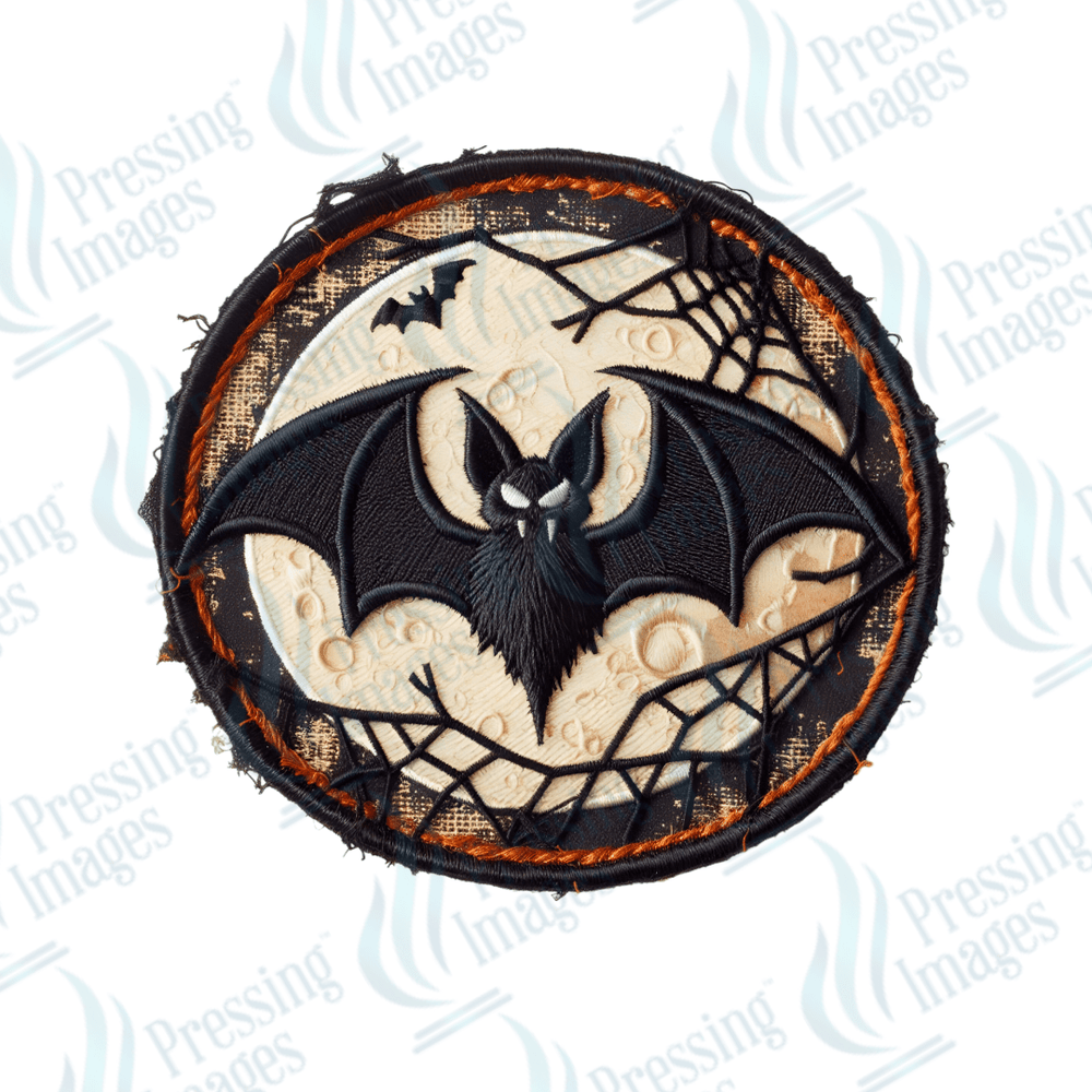 DTF 3175 Full moon bat - Pressing Images
