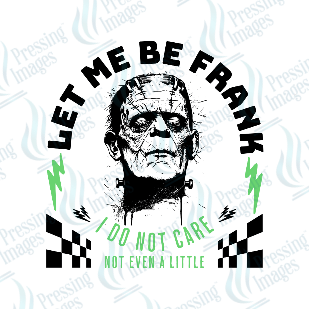 DTF 3180 Let me be frank - Pressing Images